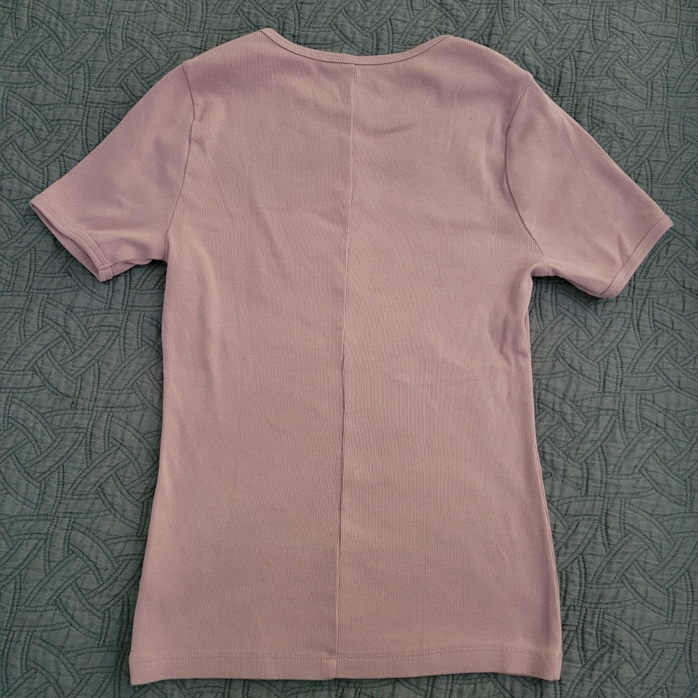 Simple Free Assembly Ribbed T-shirt - Picture 2 of 3
